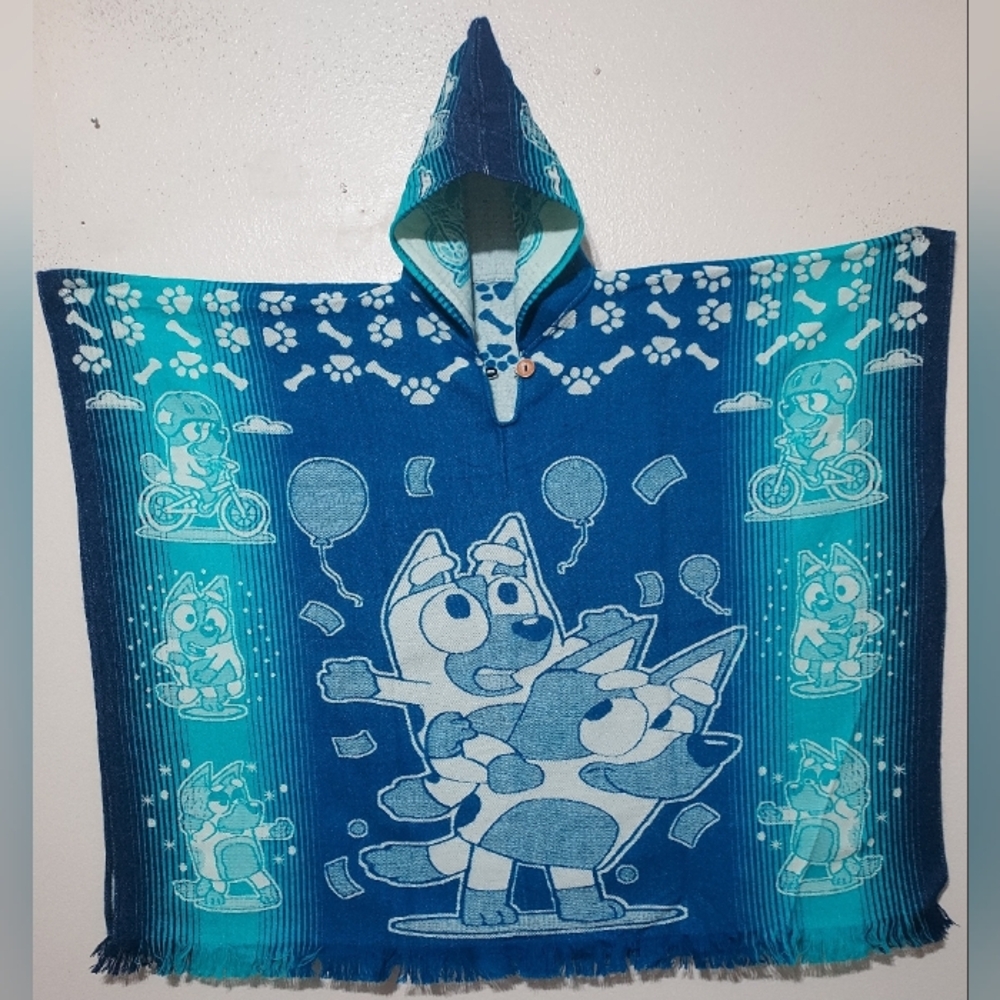 Bluey Poncho